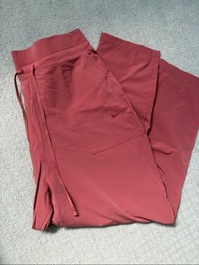 Nike Lightweight Rust-Red Track Pants